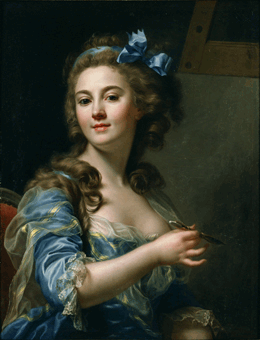 Lady with a bow