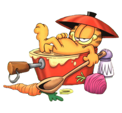 Garfield thanksgiving feast