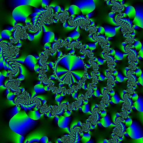 Blue green.fractal