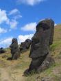 Easter island polarized hill