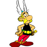 23 asterix with sword