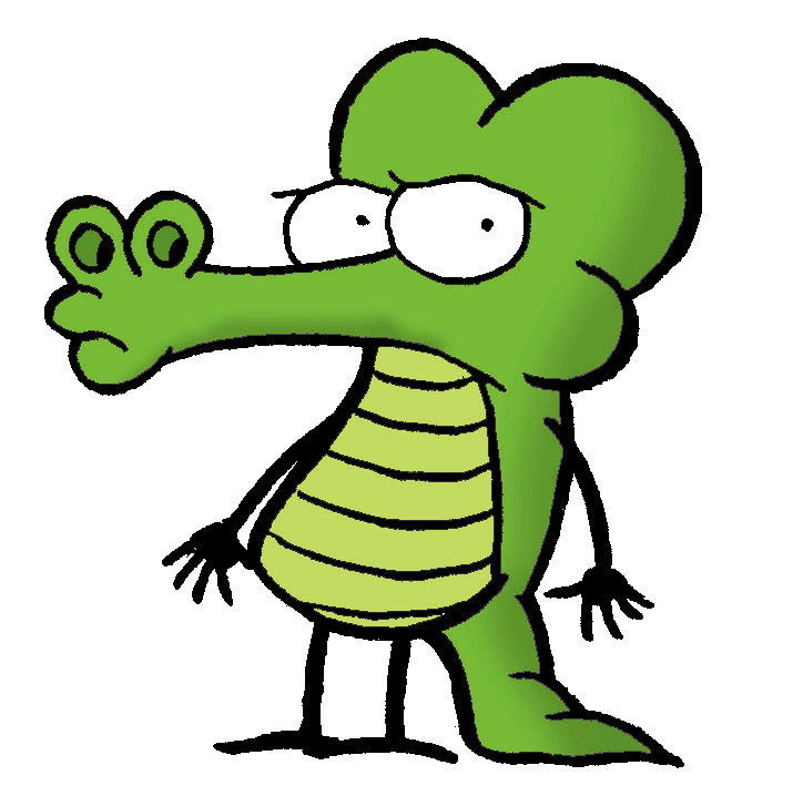 Confused croc1