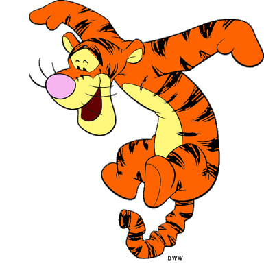 Tigger bouncing