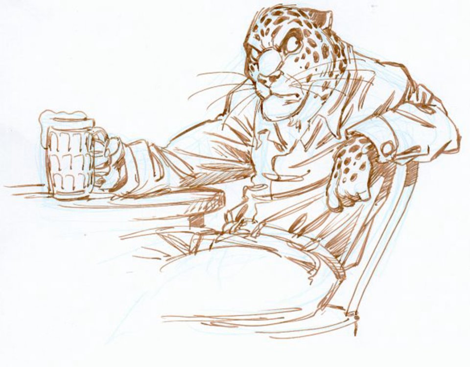 Blacksad cheetah