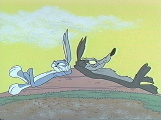 Bugs and wile e. coyote