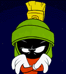 Marvin the martian annoyed