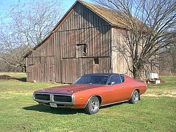 72 charger and barn