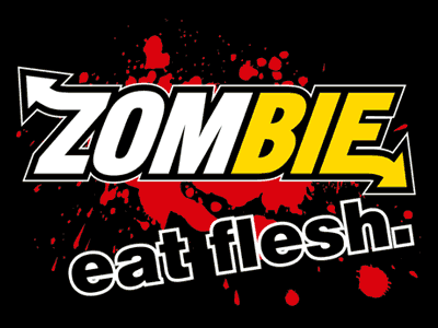 Zombie eat flesh lg
