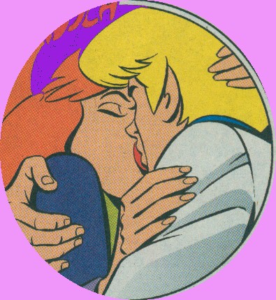 Fred x daphne kiss by readmylips13