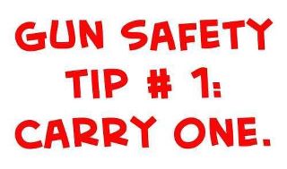 Gun safety tip