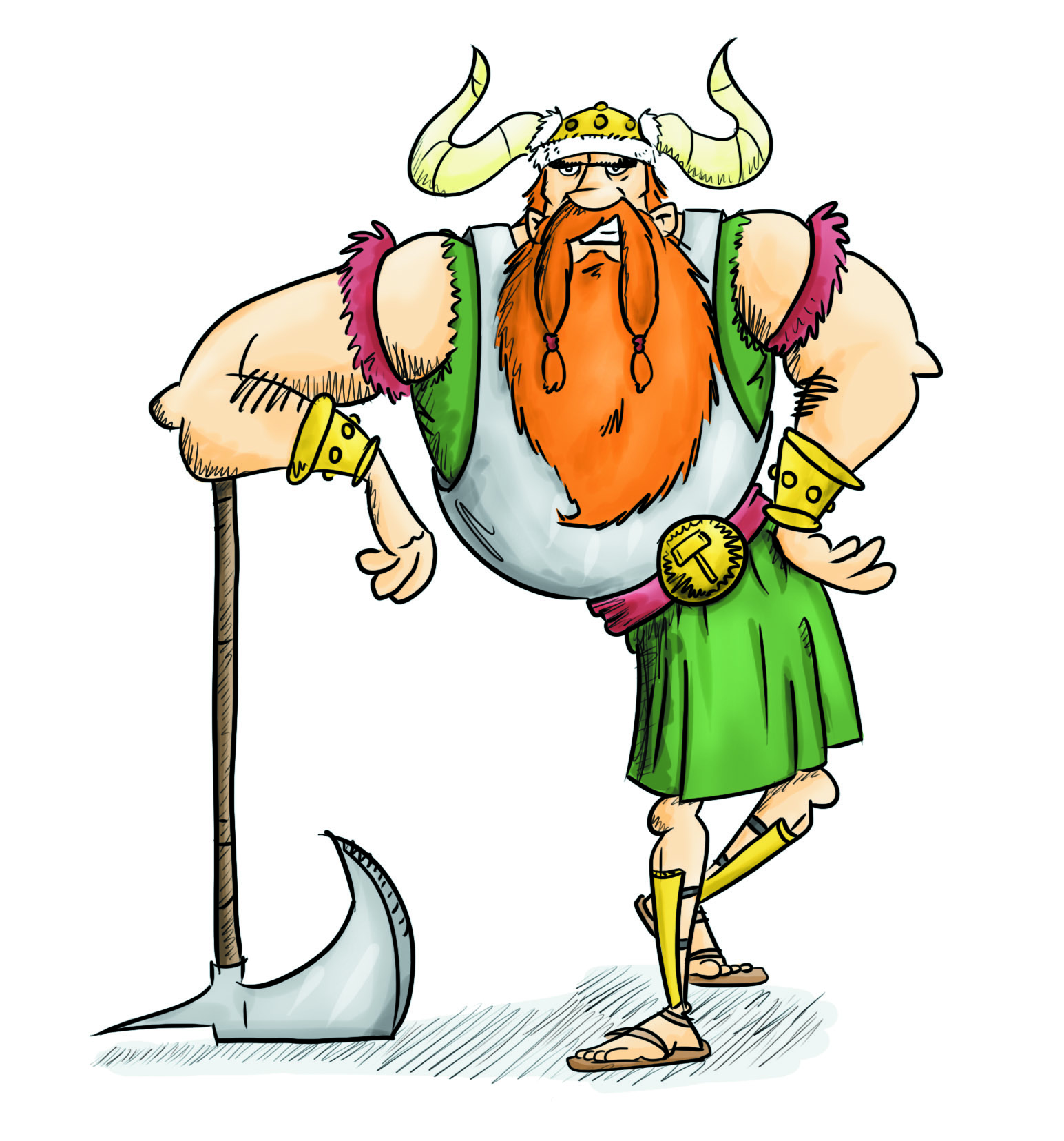 Viking character 2