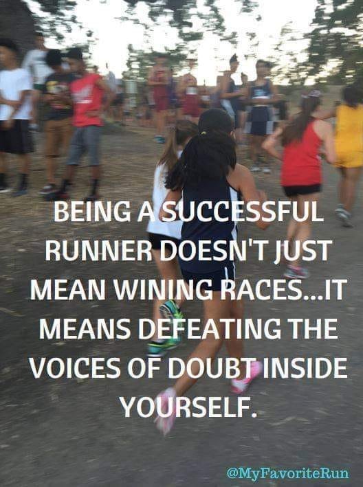 Successful runner