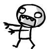 Zombie walk animated avatar 100x100 76917