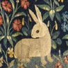 Lapin tapisserie