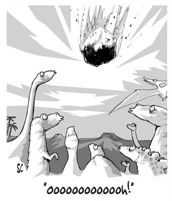 Dinousaur extinction theory