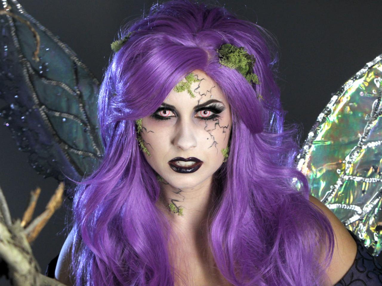 Purple hair fairy