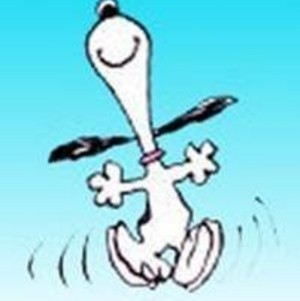 Snoopy dance