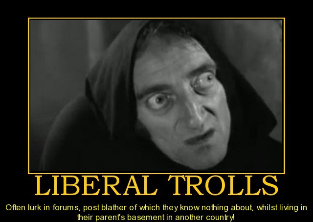 Liberal trolls