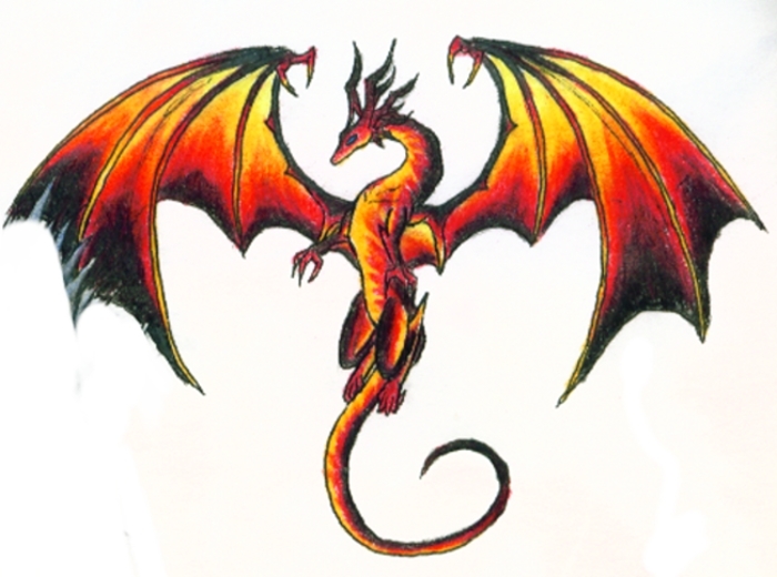 7077 dark dragon spirit logo