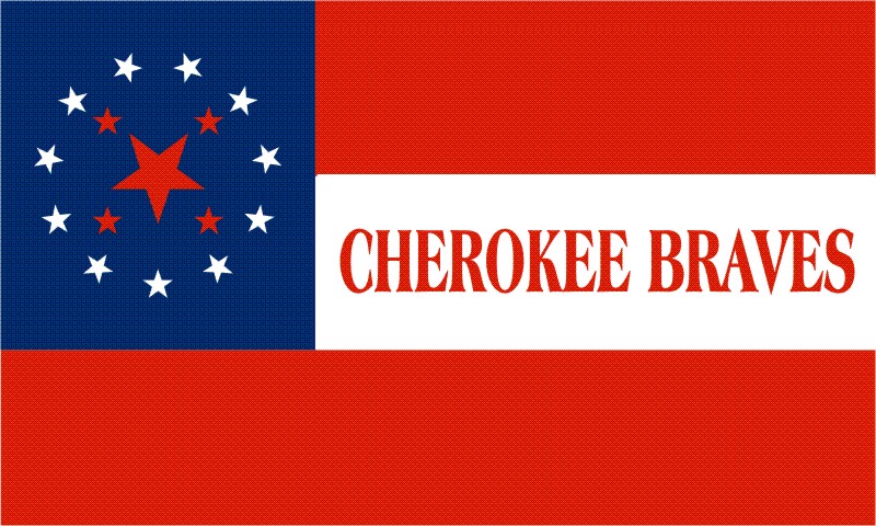 Cherokee braves stars   bars