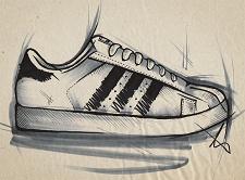 Adidas superstar ii sketch by level