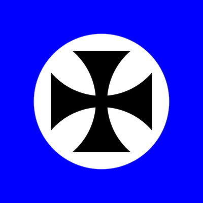 Neo crusader flag square