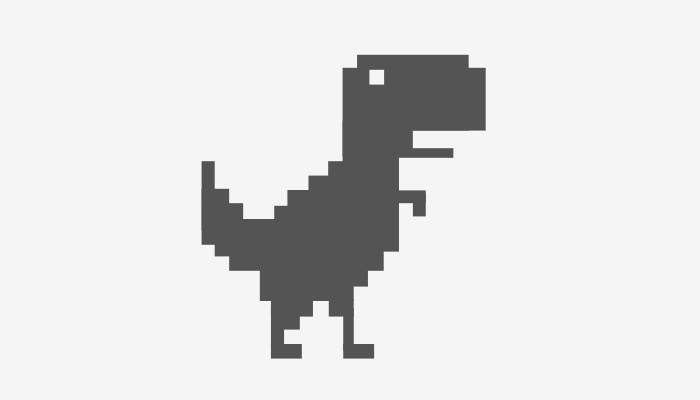 Chrome trex dinosaur  2 