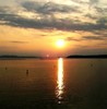 Large sunset lake champlain 2013