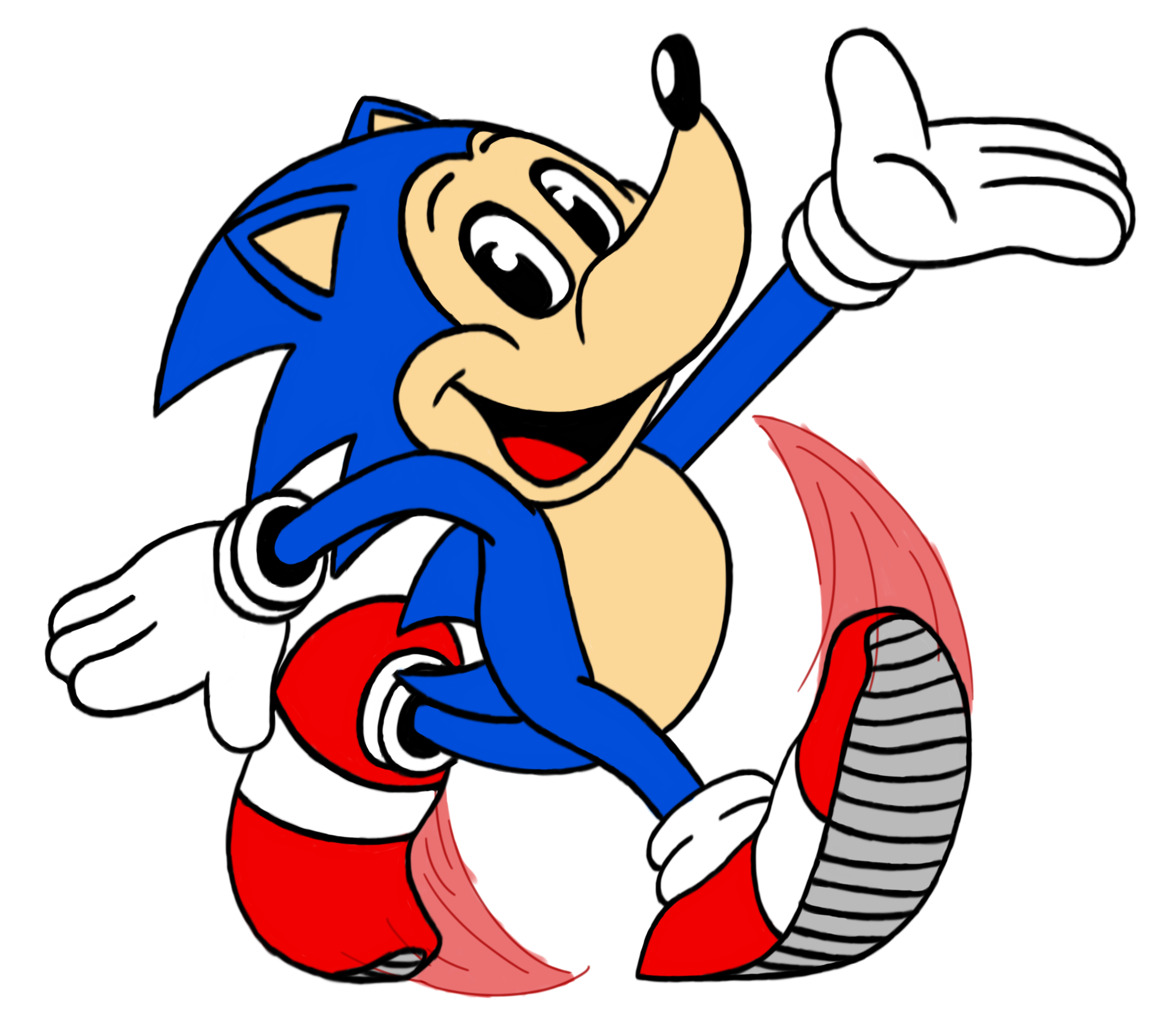Sonic modern pose2