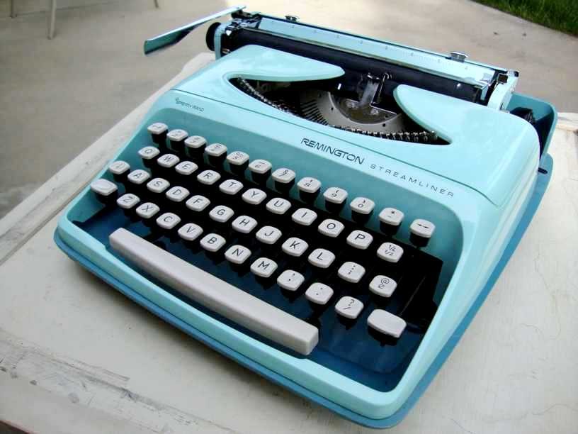 First typewriter
