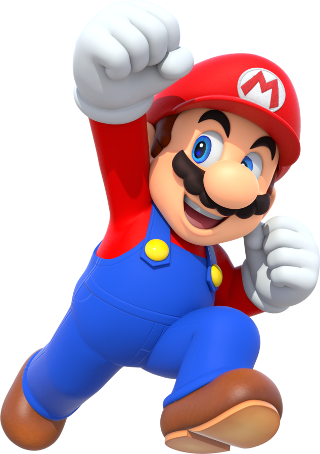 633px mario party 10 mario running  transparent 