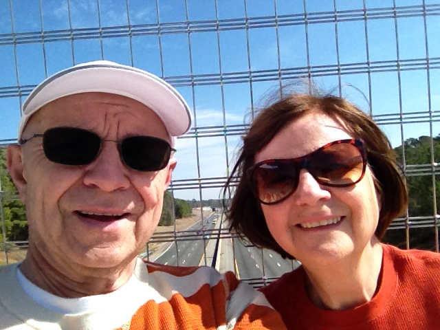Jim and janet bridge selfie