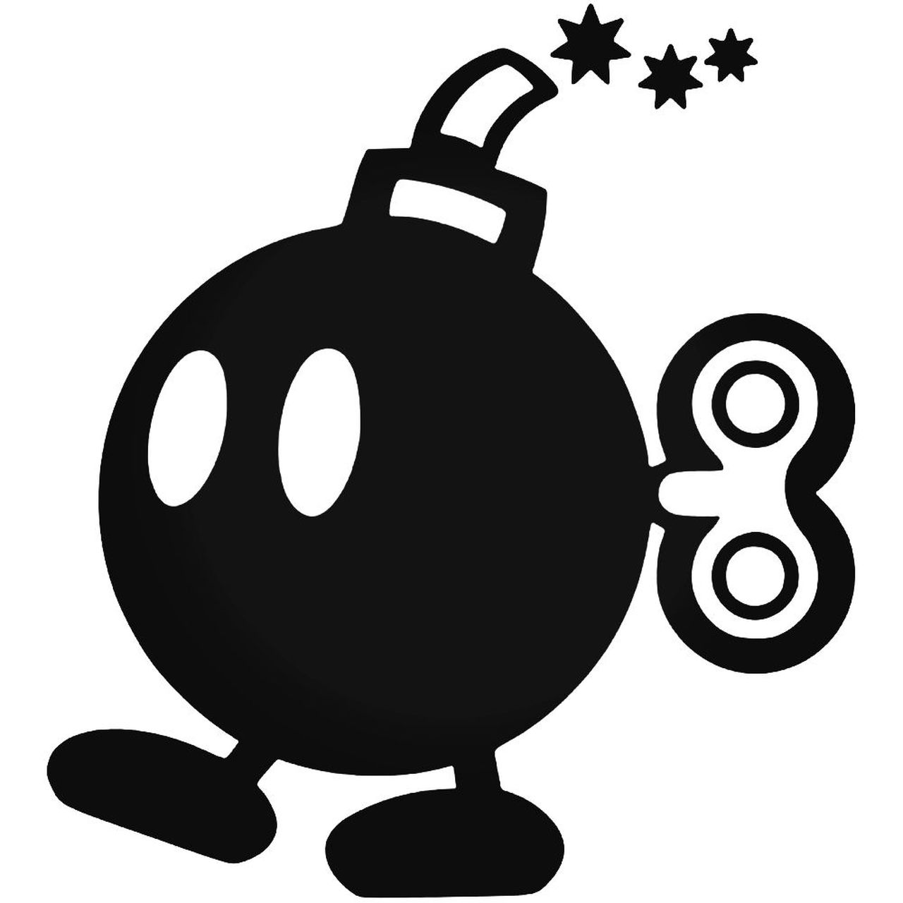 Mario bomb with fizz 000 decal  13147.1510888202