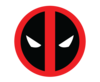 Large deadpool logo