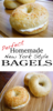 Large perfect homemade new york style bagels   sweet anna s