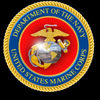 Large official artwork us marine corps usmc insignia ea45a1