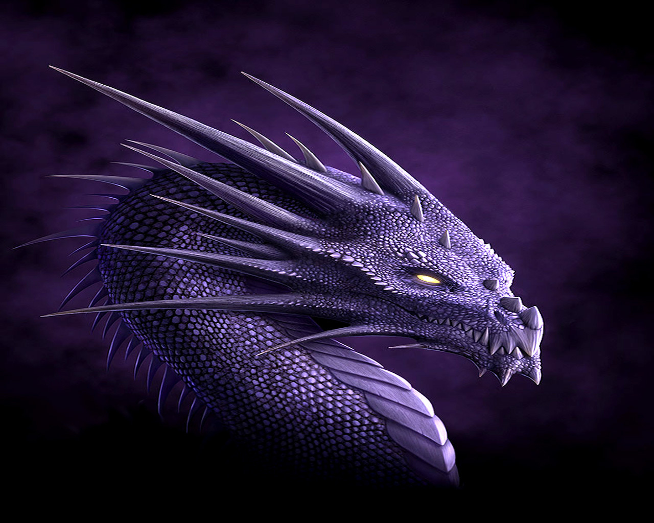 Dragon purple1