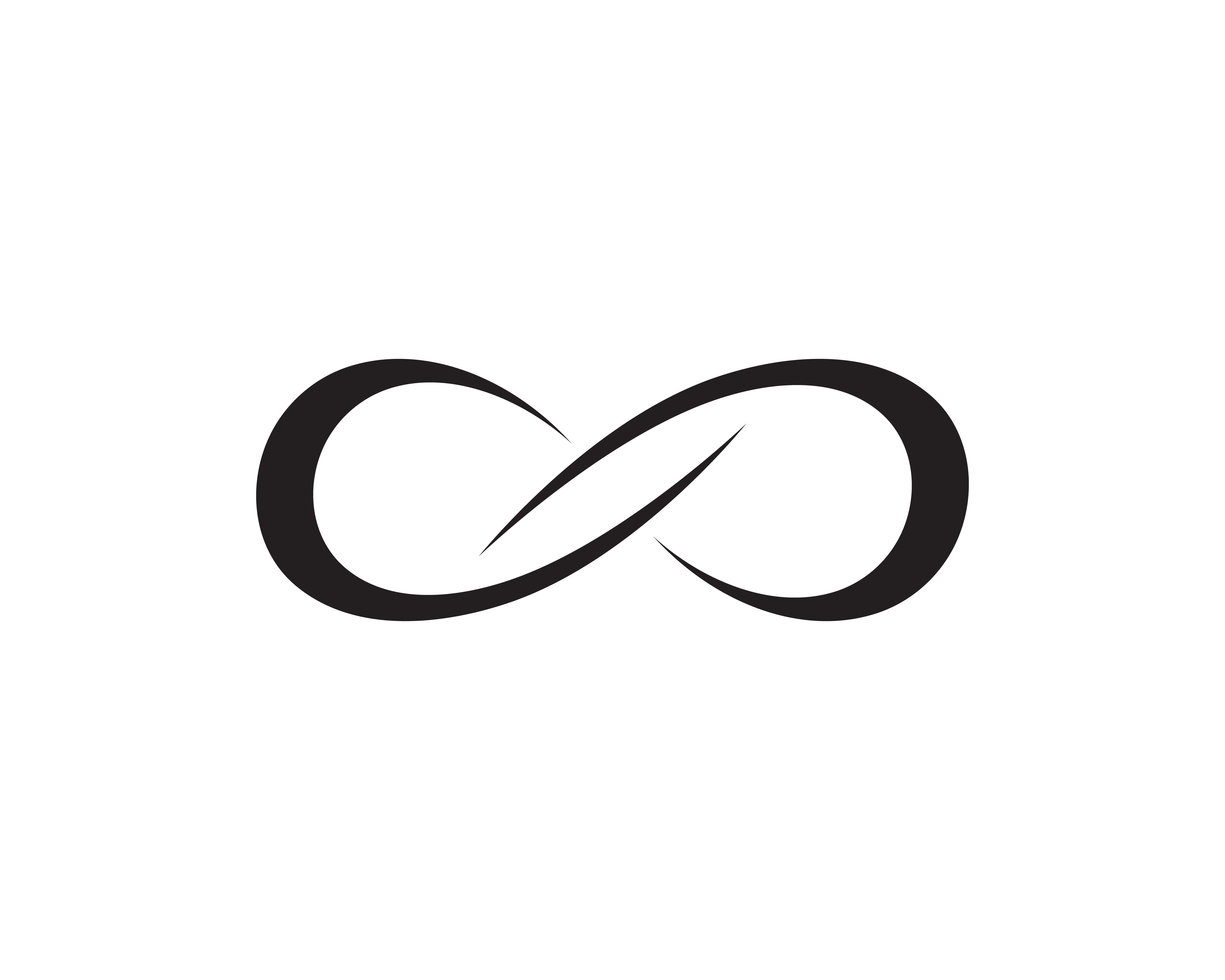 Infinity logo and symbol template icons vector