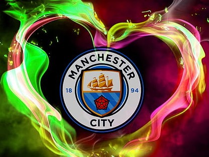 Soccer manchester city f c emblem logo hd wallpaper preview  1 