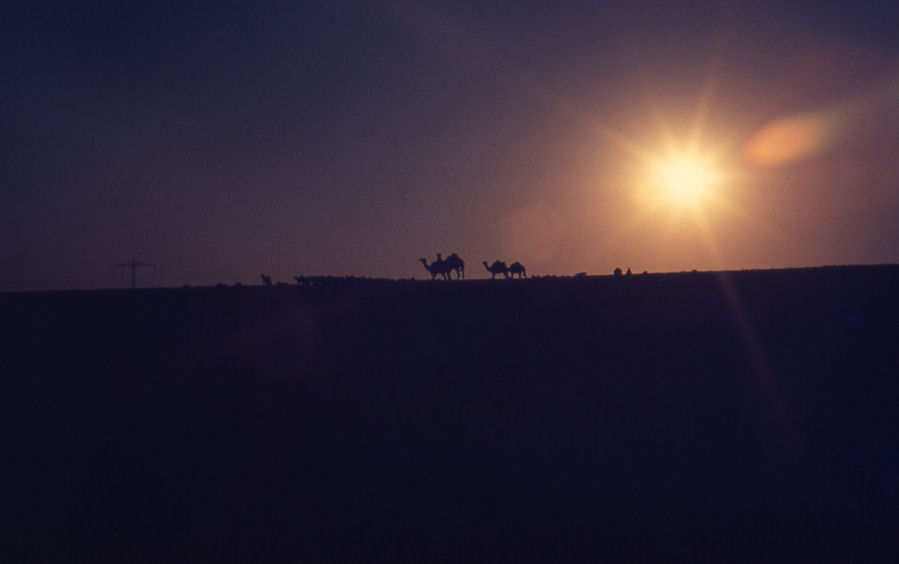 Desert sunset 3  slide 