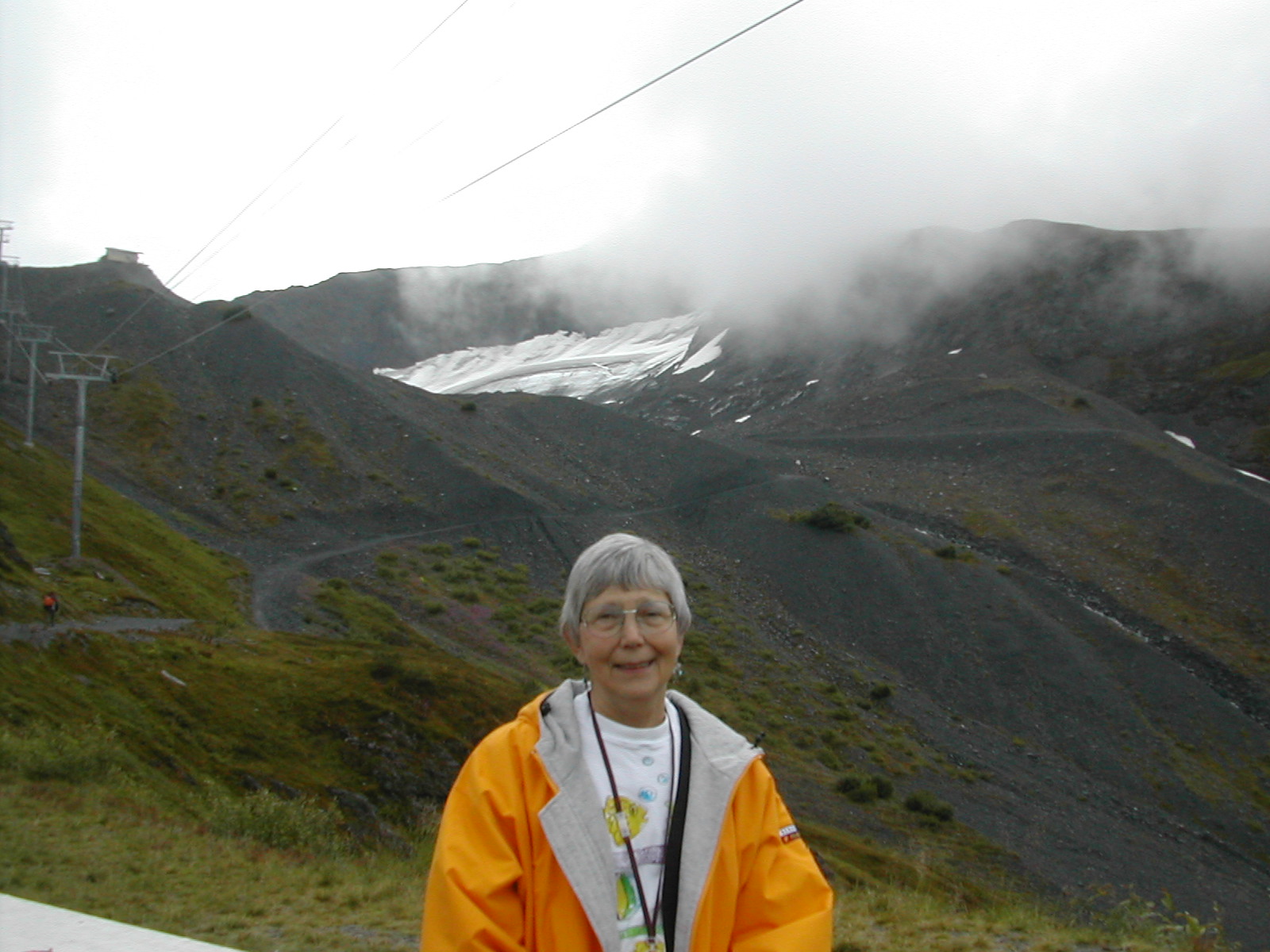 Ann on mt alyeska