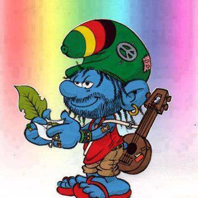 Hippie smurf